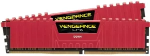 Модуль памяти Corsair Vengeance LPX Red 2x4GB DDR4 PC4-21300 [CMK8GX4M2A2666C16R] фото
